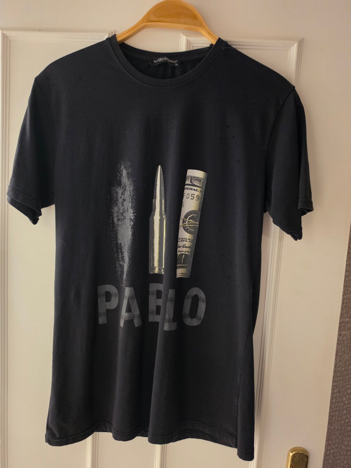 Zwart T-shirt dolce gabbana, Kleding | Heren, Ophalen, Onbekend, Zwart, Nieuw