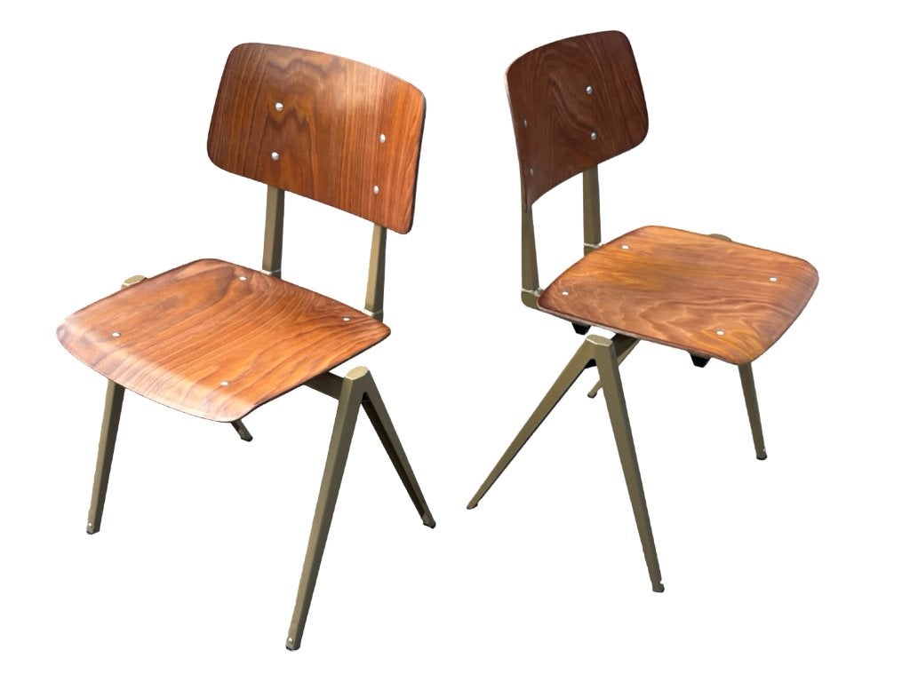 Galvanitas S16 Schoolstoel Eetkamerstoel Design Parelmoer, Ophalen, Galvanitas S16, Gebruikt, Zwart