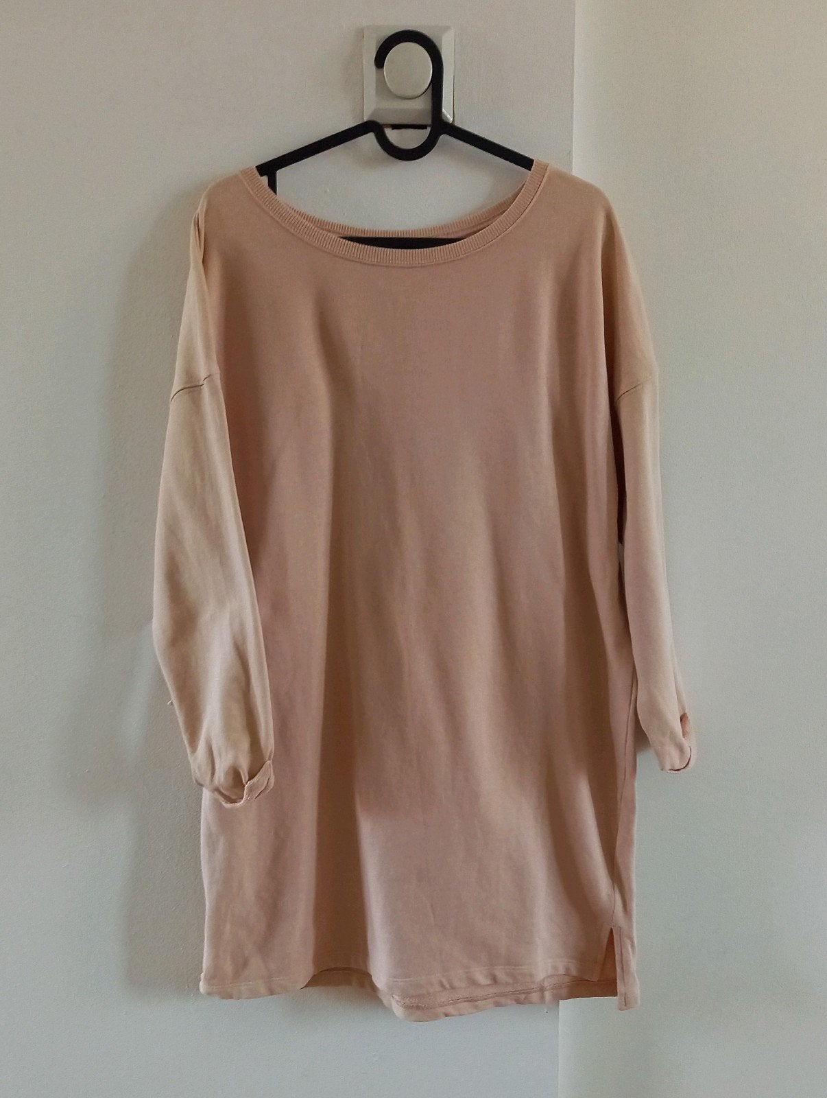 H&M Divided Basic lange trui., Maat 38/40 (M), H&M Divided Basic, Ophalen of Verzenden, Roze