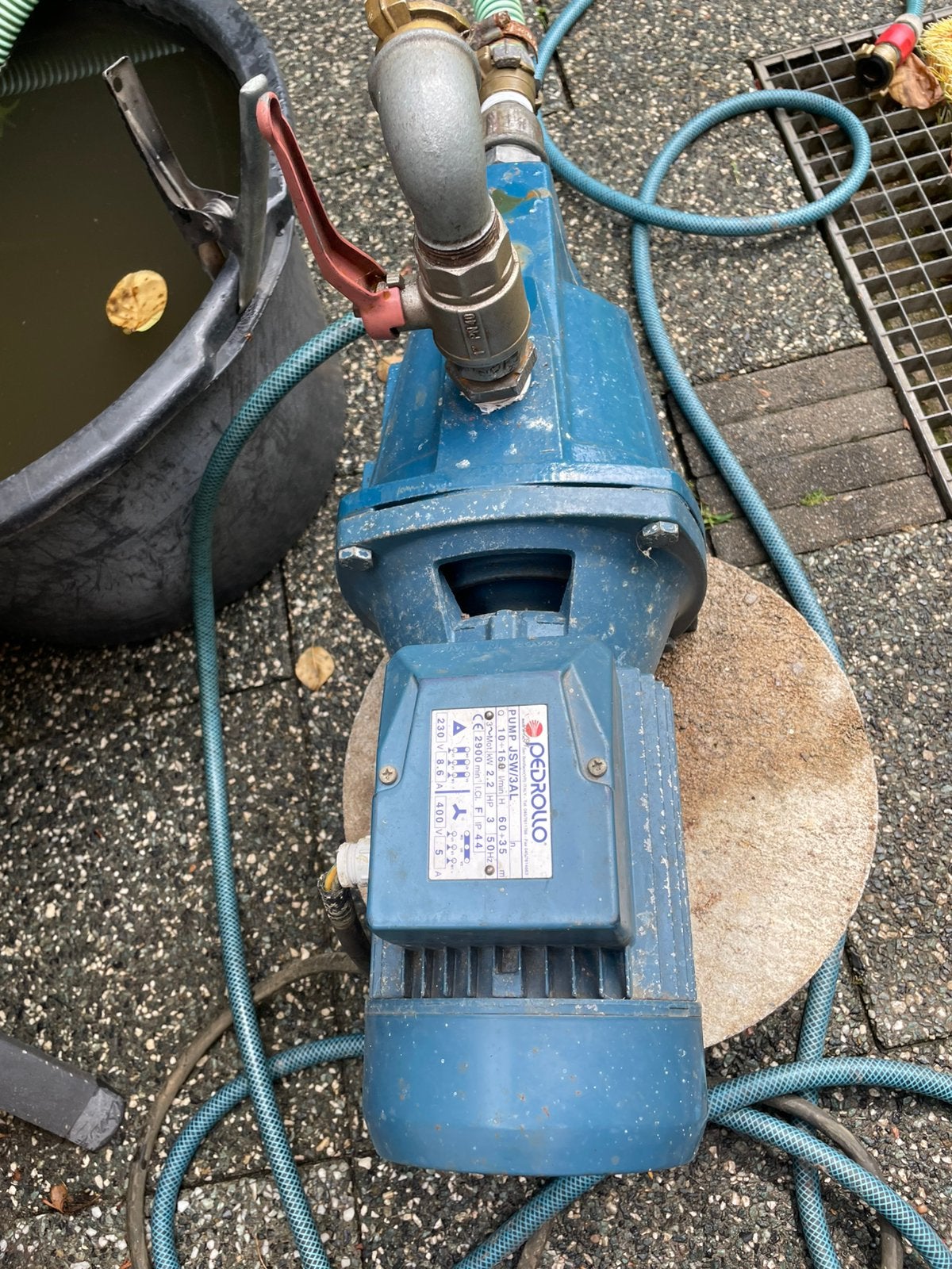 Pedrollo waterpomp 380 aansluiting, Ophalen, Zo goed als nieuw, Beregeningspomp