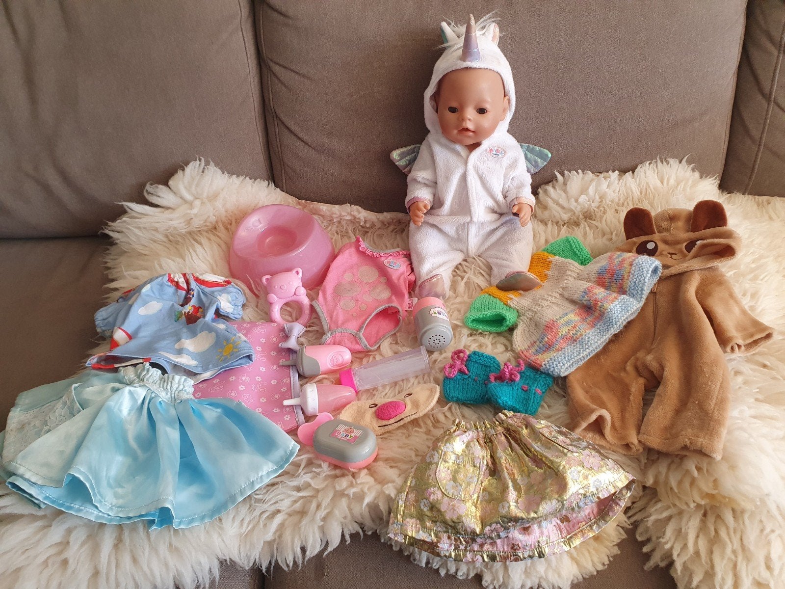 Baby born jongens pop incl. Accesoires, Verzamelen, Poppen, Ophalen of Verzenden, Gebruikt, Pop