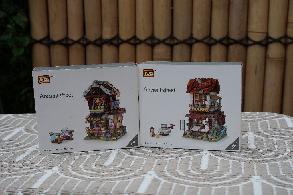 Chinese Ancient Street x2 (LOZ Mini - 'mini LEGO'), Ophalen of Verzenden, Nieuw, Complete set
