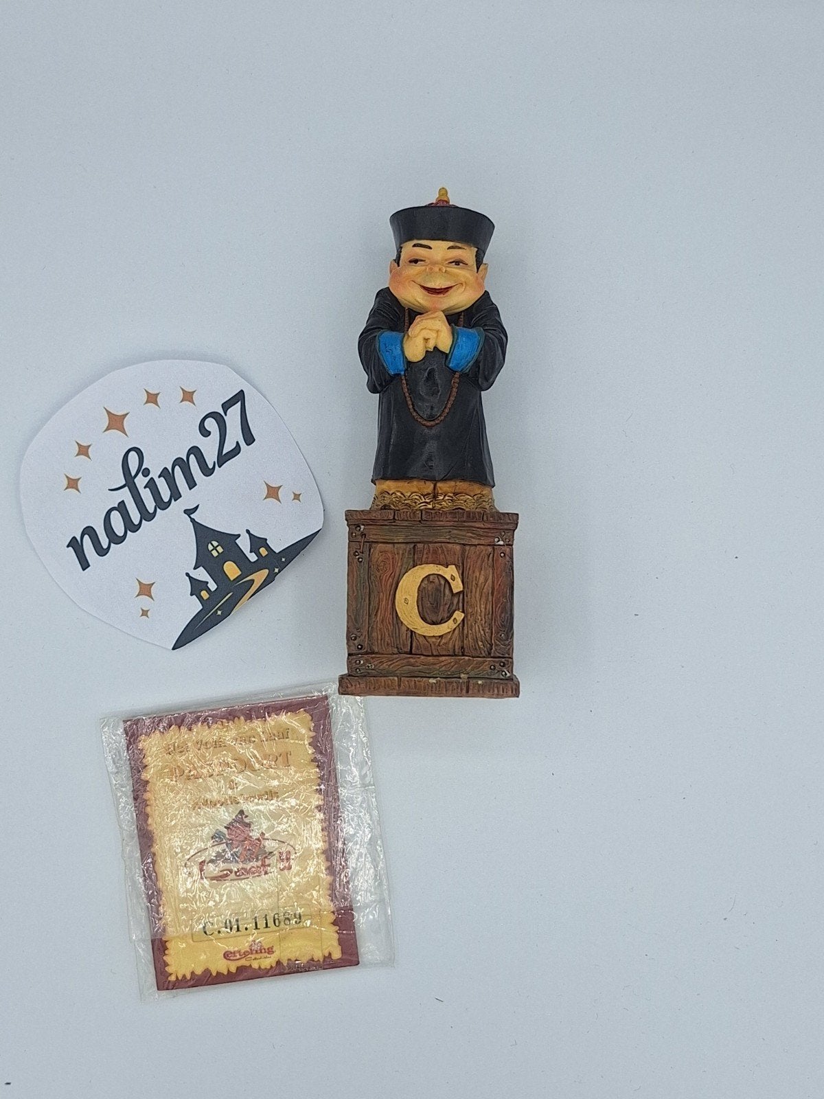 efteling laven letter C, Ophalen of Verzenden, Zo goed als nieuw, Beeldje of Poppetje