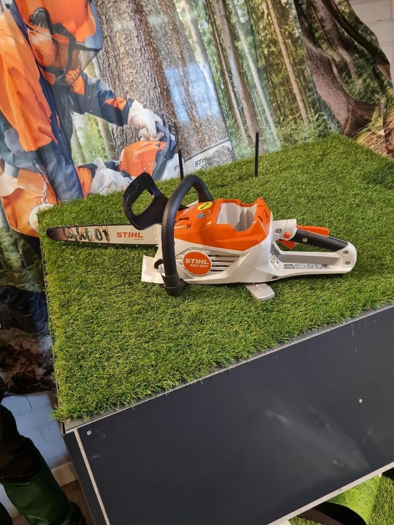 STIHL MSA 80 C 30cm met garantie, Ophalen of Verzenden, Zo goed als nieuw, Overige soorten, STIHL