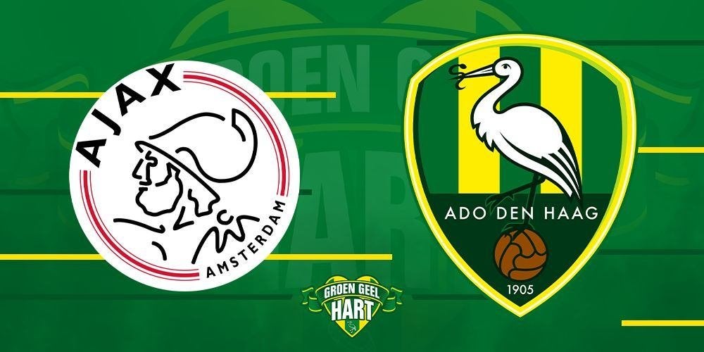 2 X Ajax- Ado 407, lange zijde, Seizoenskaart, Twee personen, December