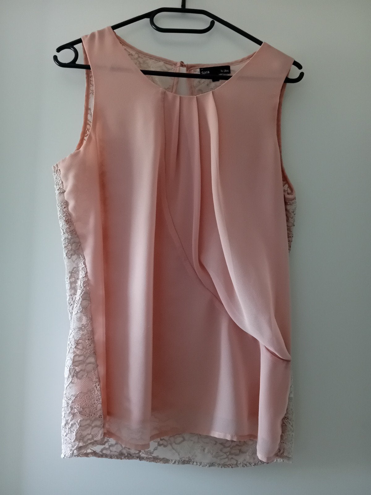 Sora by JBC roze top met kant - Maat 42, Maat 42/44 (L), Sora by JBC, Ophalen of Verzenden, Zo goed als nieuw