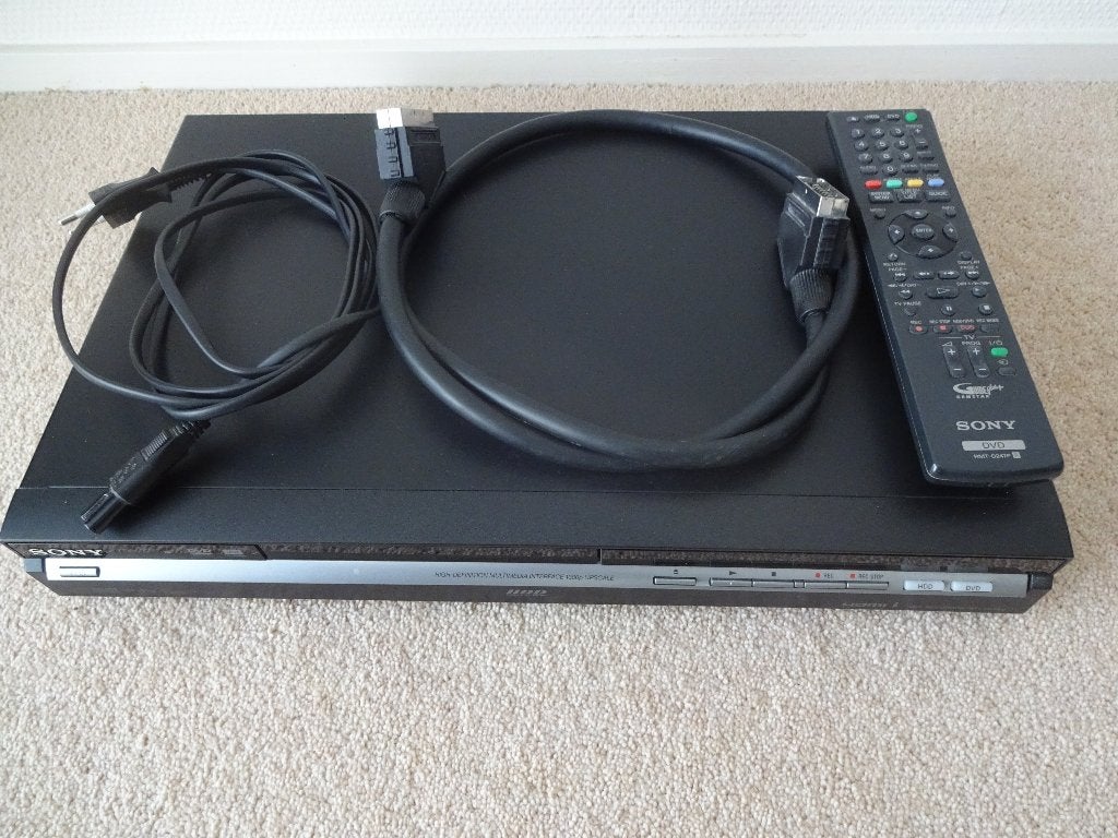 Sony RDR-HX750 DVD-recorder, Ophalen, Gebruikt, Harddiskrecorder, Met dvd-recorder