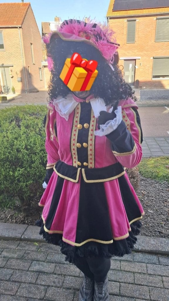 Dames pietenjurk XXL luxe, zeer compleet., Ophalen, Gebruikt