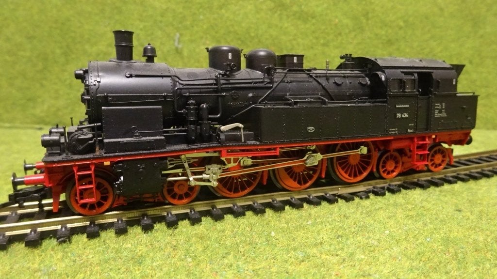 4078 Fleischmann H0 Stoomlocomotief BR 78 434, Fleischmann, Ophalen of Verzenden, Zo goed als nieuw, Gelijkstroom