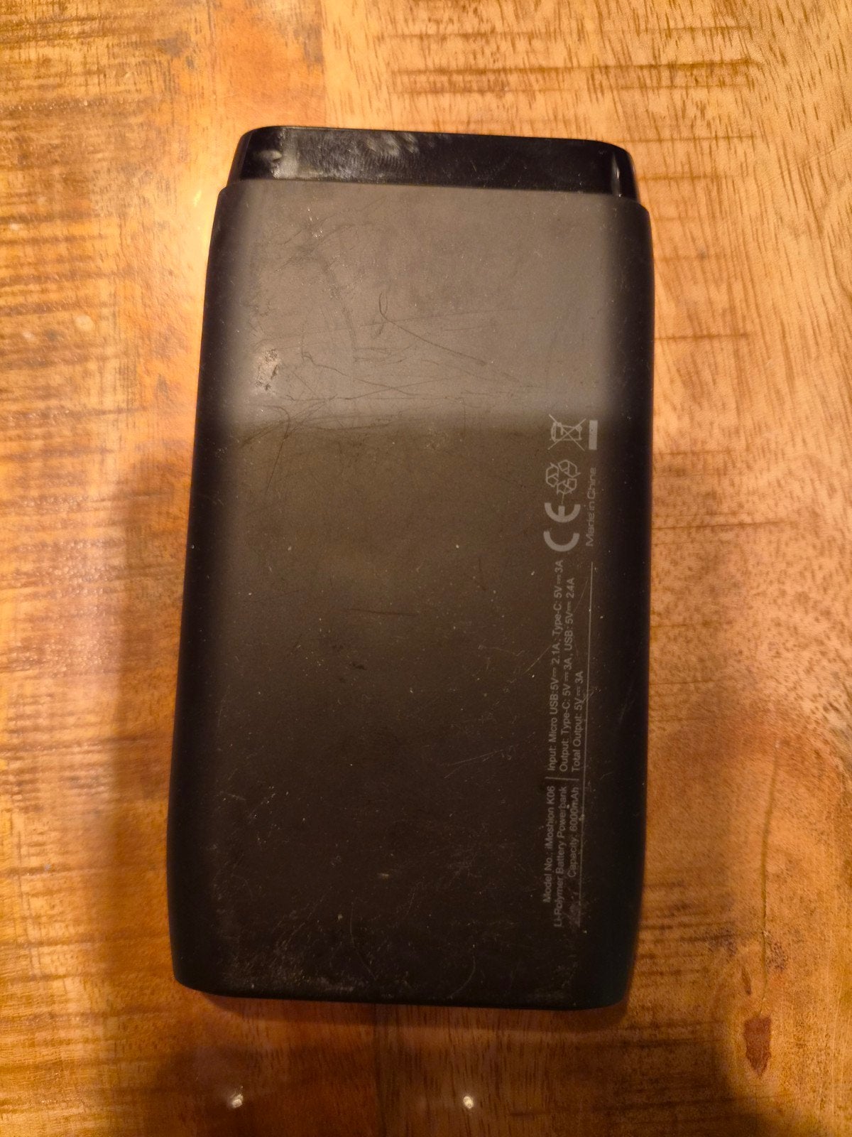 Imoshion Powerbank 10000mAh - Zwart, Ophalen of Verzenden, Gebruikt, Imoshion