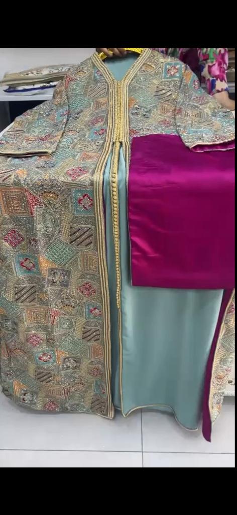 Caftan, takshita, lebsa, marokkaanse jurk, Overige typen, Overige kleuren, Maat 46/48 (XL) of groter, Ophalen of Verzenden