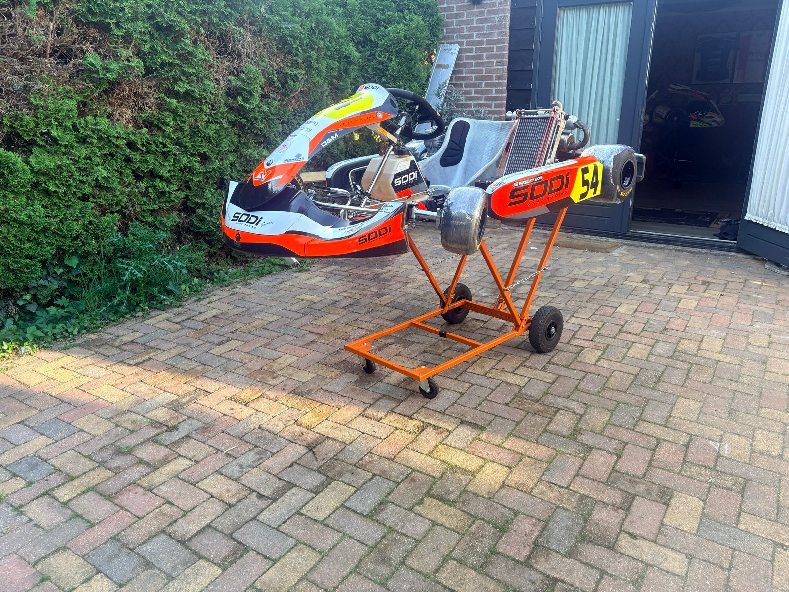 SODI Kart met IAME X30 motor en MyChron 5T, Ophalen, Gebruikt, Kart