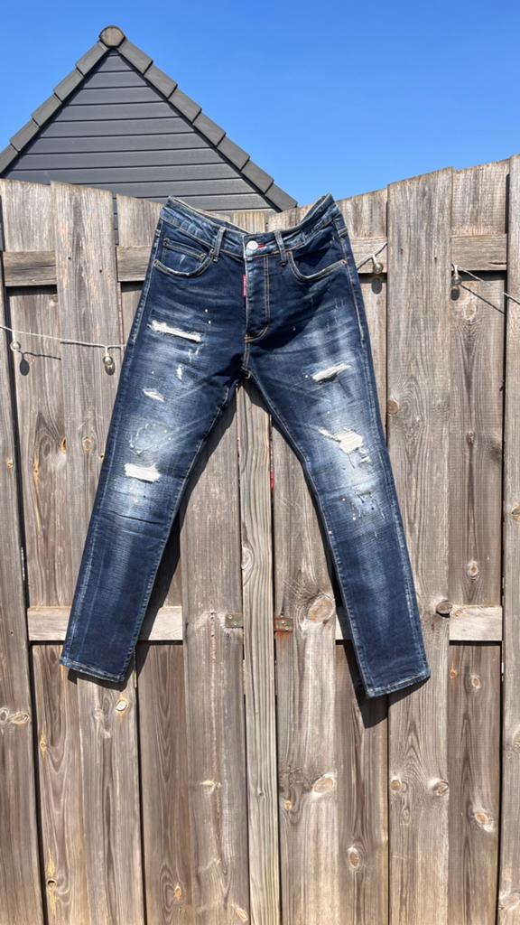 Dsquared2 jeans, Kleding | Heren, Ophalen of Verzenden, Zo goed als nieuw, Blauw, W32 (confectie 46) of kleiner