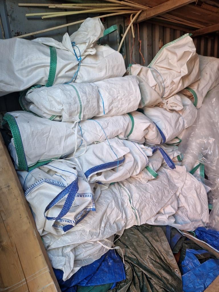 Diverse bigbags, Ophalen