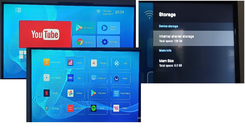 Android TV Box 8GB RAM, Ophalen of Verzenden, Zo goed als nieuw, HDMI, Minder dan 500 GB