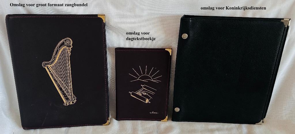 3x Hoes Cover Map Omslag voor Wachttoren publicaties JG, Boeken, Godsdienst en Theologie, Zo goed als nieuw, Overige religies