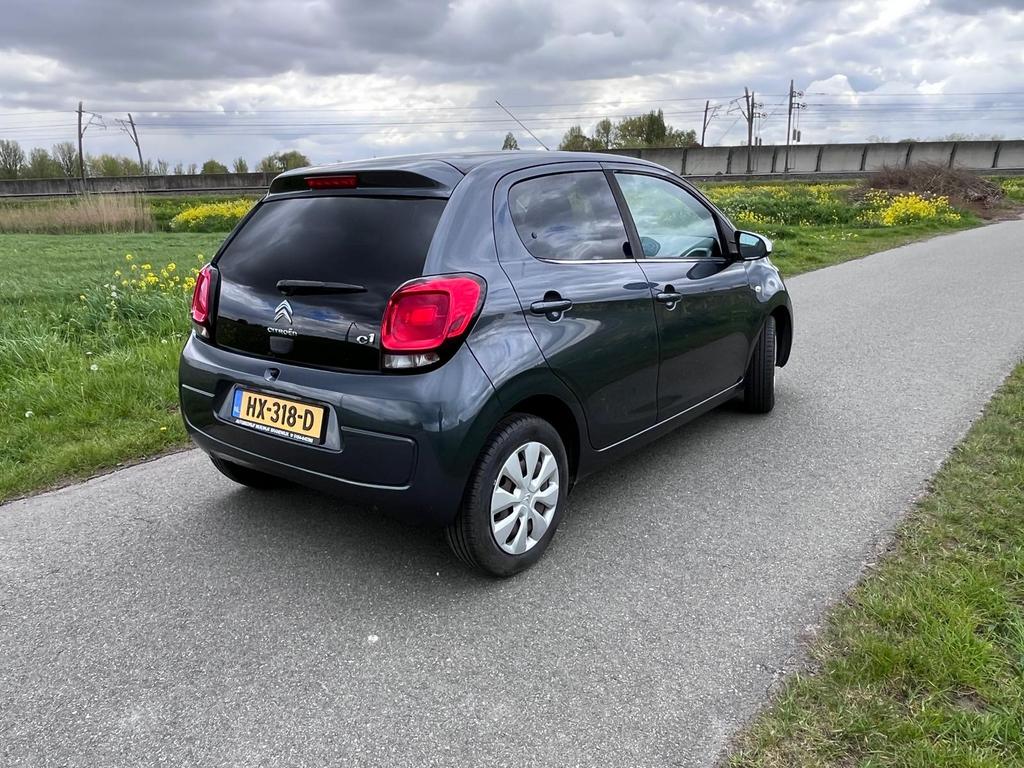 Citroën C1 Limited Edition 1.0  2016 Grijs NW APK, Voorwielaandrijving, 4 stoelen, C1, USB