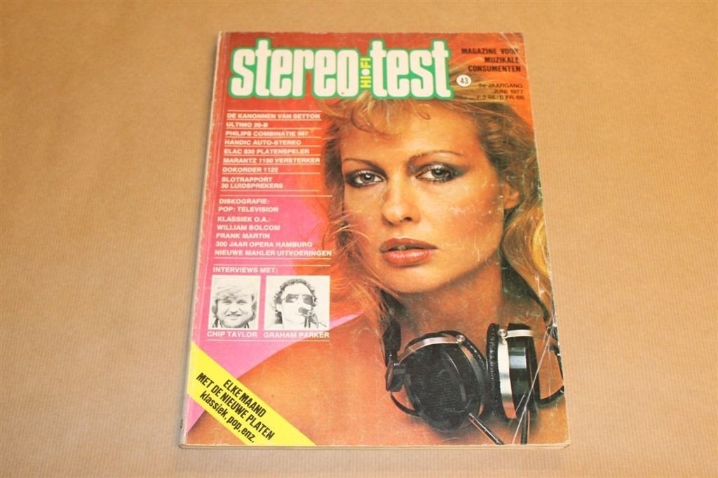 Magazine Stereotest - 1977 - Audioapparatuur e.d., Ophalen of Verzenden, 1960 tot 1980, Knipsel(s)