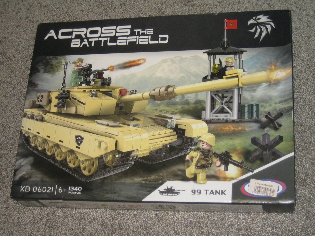 chinese tank militair voertuig blokjes bricks T99 rupsbanden, Kinderen en Baby's, Speelgoed | Bouwstenen, Ophalen, Nieuw, Overige merken