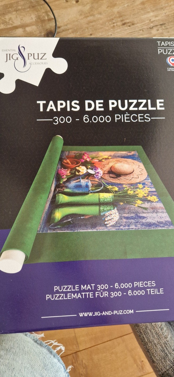 jig & puz puzzelmat tot 6000 stukjes, Ophalen, Meer dan 1500 stukjes, Zo goed als nieuw