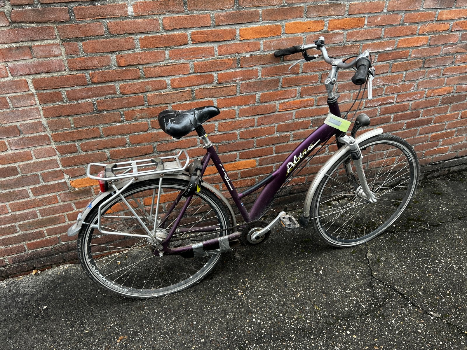 Altra dames fiets, Gebruikt, Versnellingen, Trommelrem, Ophalen