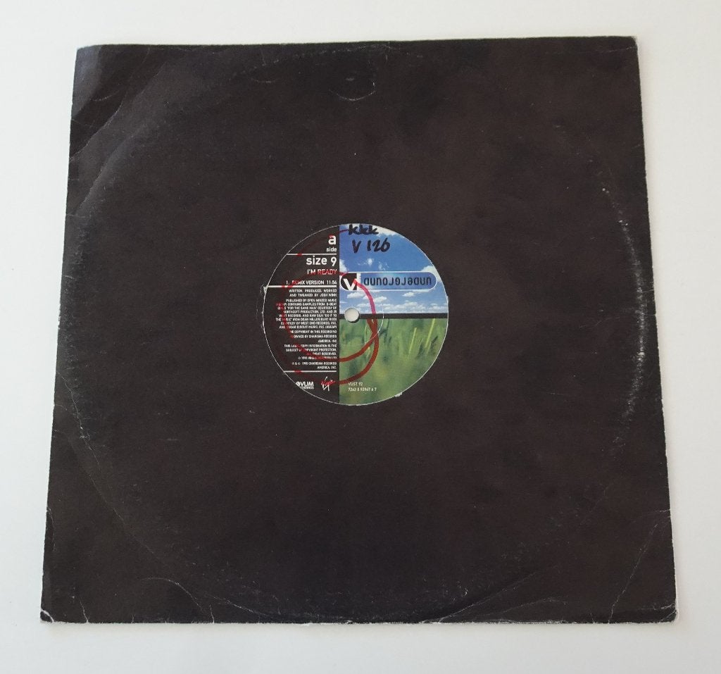 Size 9 - I'm Ready 12'' House / Acid House Vinyl 1995, Ophalen, Zo goed als nieuw, 12 inch