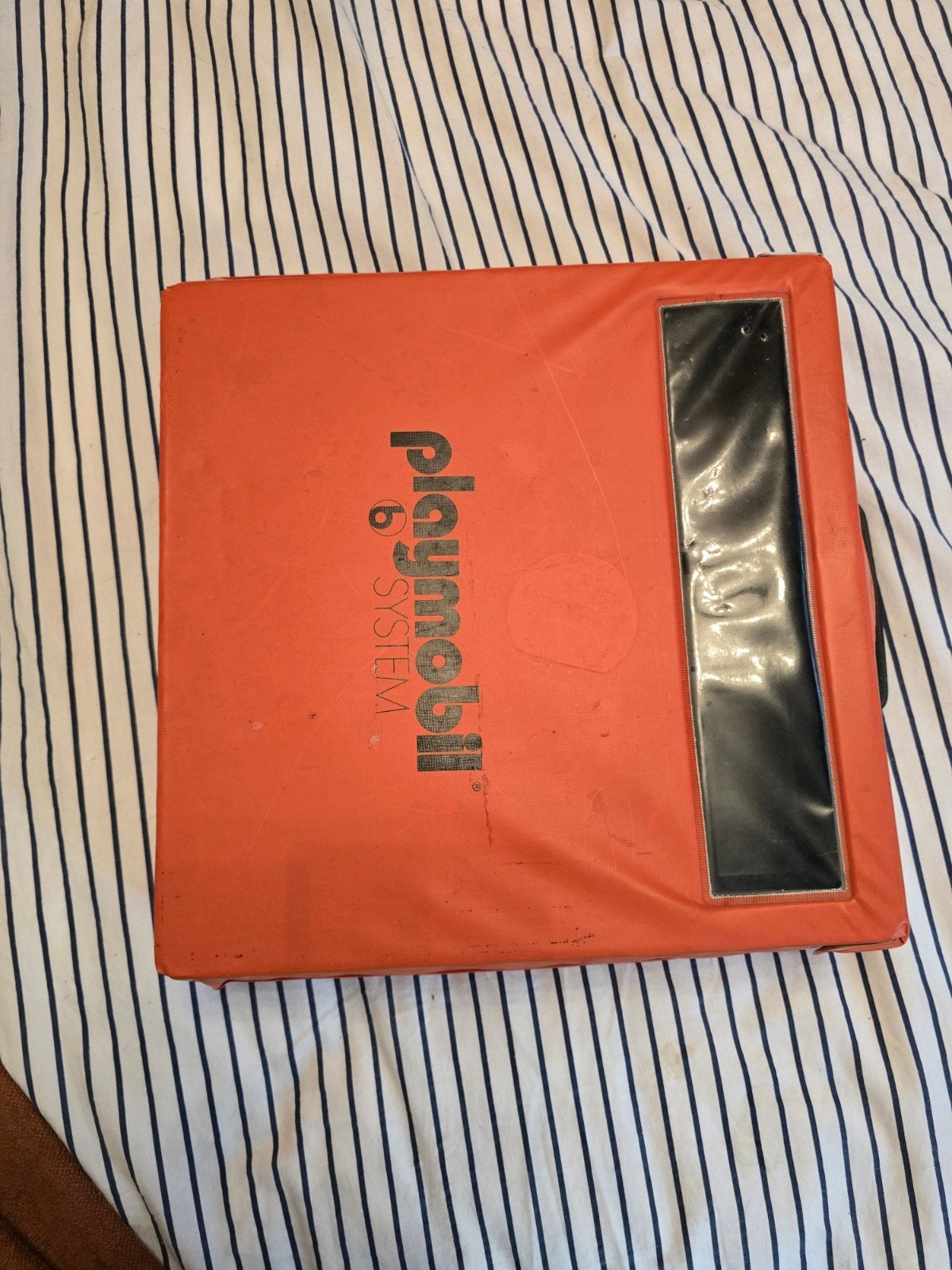 Vintage Playmobil 6 System Koffer - Oranje, Ophalen of Verzenden, Gebruikt