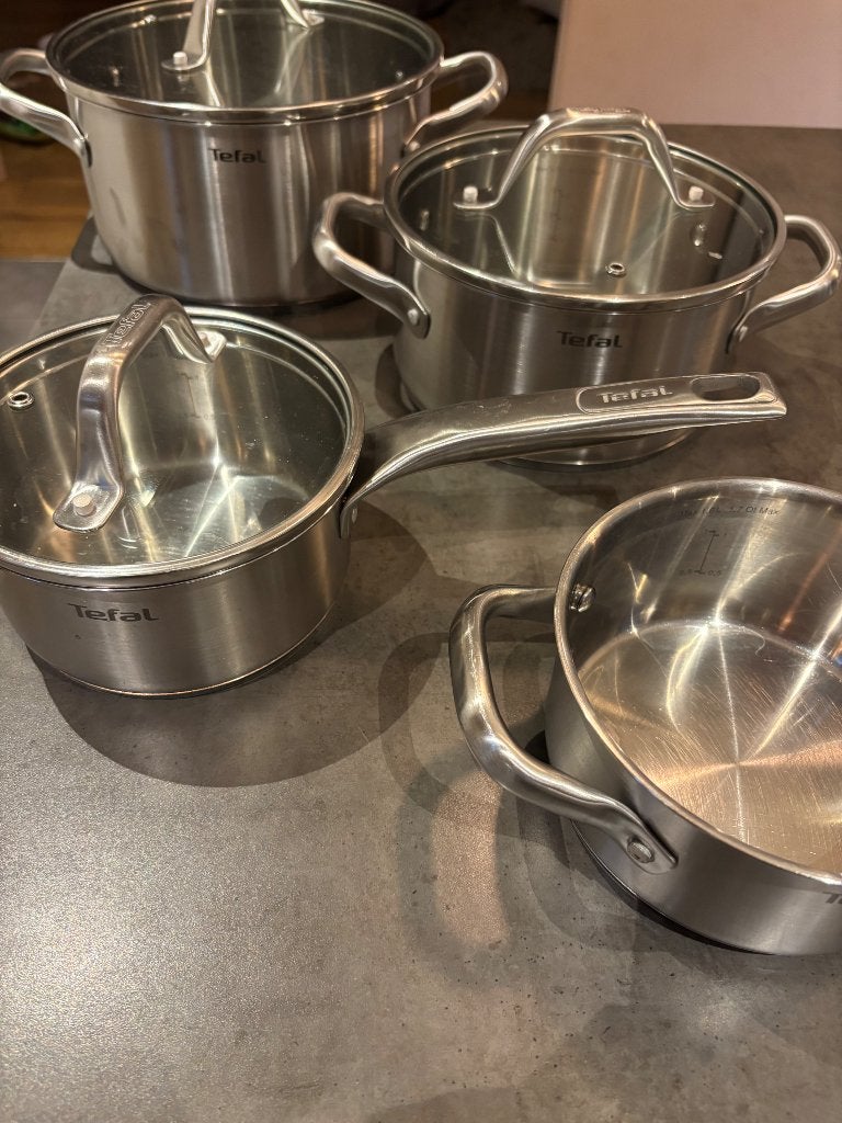 Tefaf pannen set, Ophalen, Tefal, Pannenset, Zo goed als nieuw