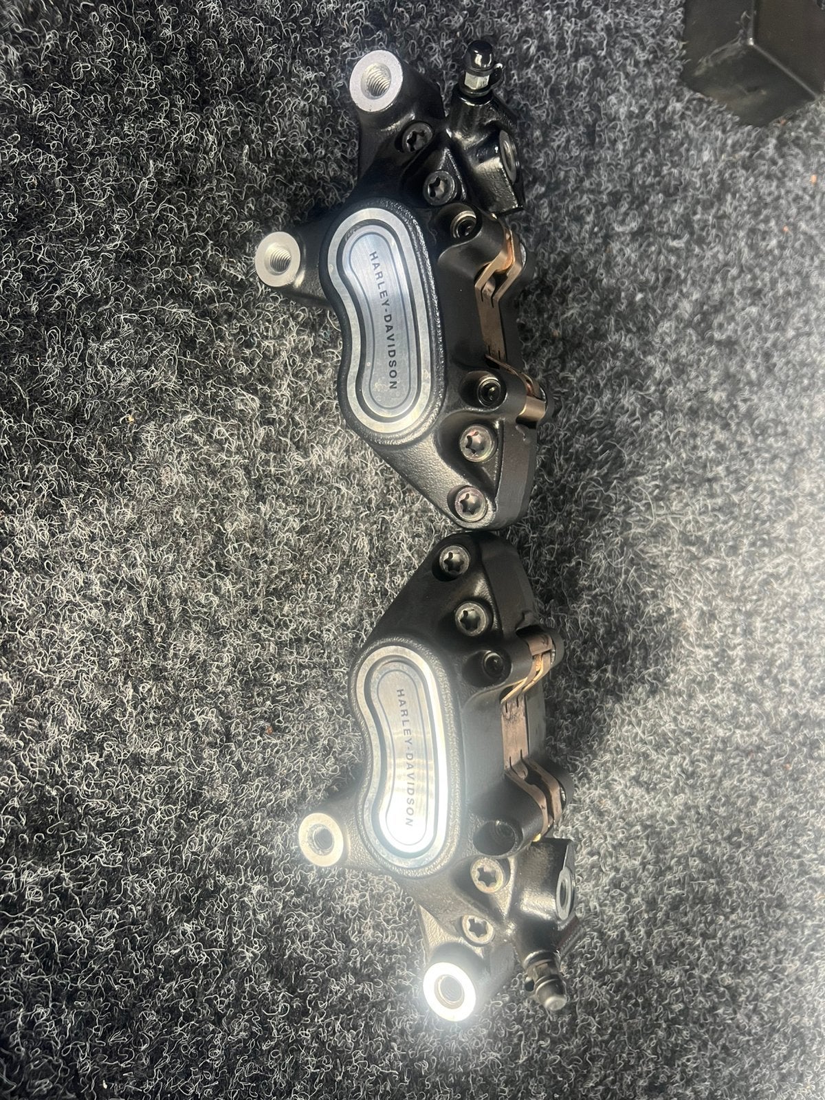 Orginele harley davidson remmen voor lowrider st, Motoren, Ophalen, Gebruikt