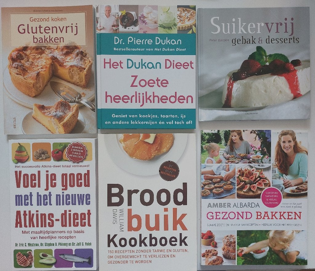 🧆 Diverse dieet kook en bakboeken 🥧, Boeken, Ophalen of Verzenden, Nieuw, Dieet en Voeding
