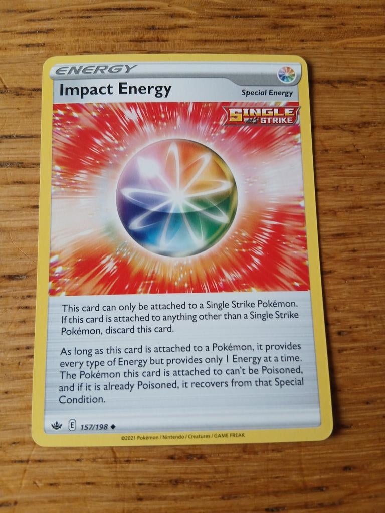 Pokémon TCG: Impact Energy (157/198) Special Energy, Ophalen of Verzenden