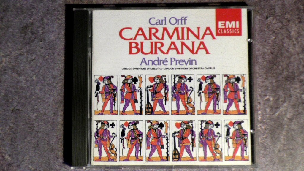 Orff: Carmina Burana - Previn (1974), Ophalen of Verzenden, Modernisme tot heden, Zo goed als nieuw, Vocaal