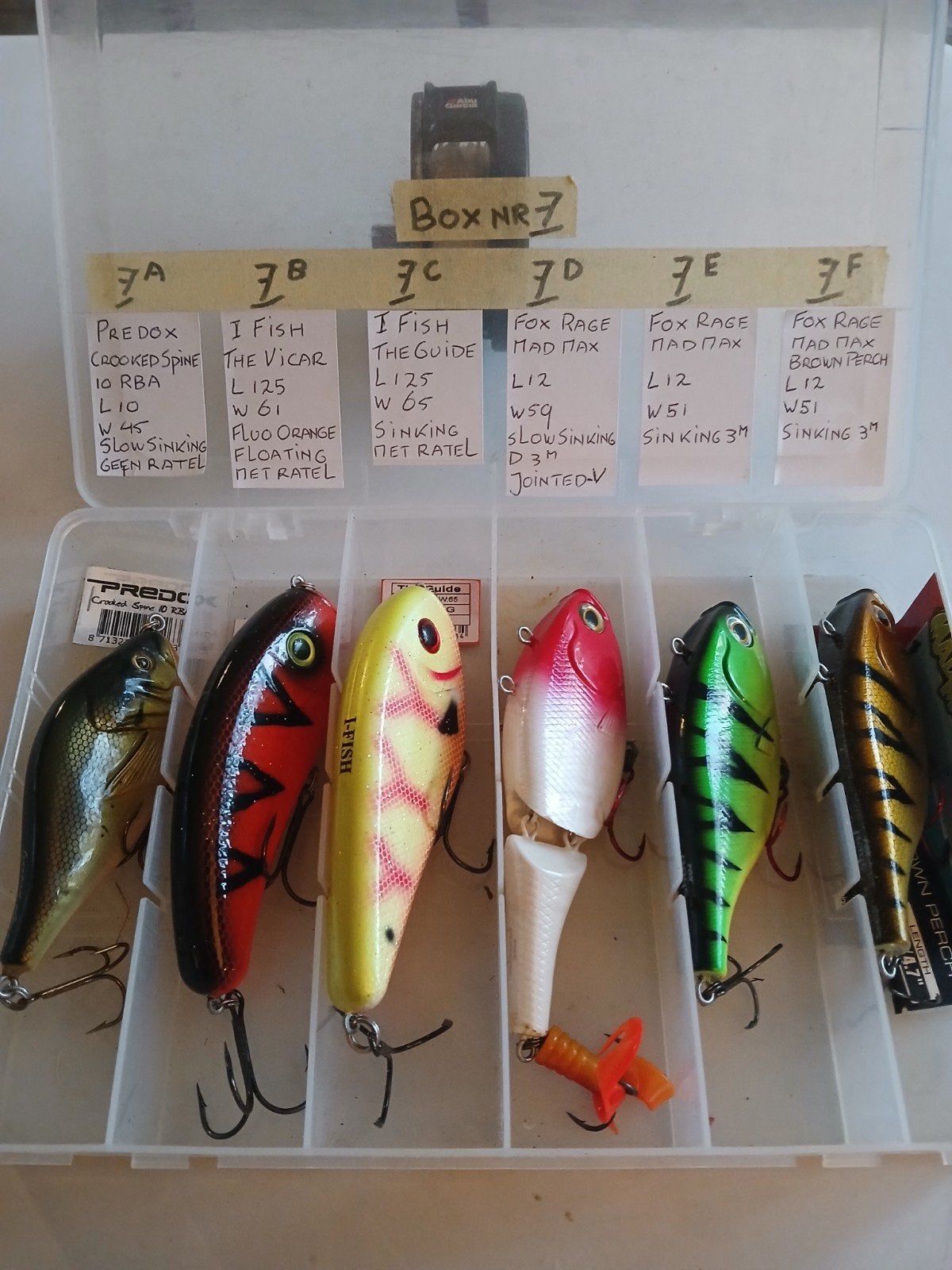 Predox, I Fish en Fox Rage. zgan/izgst. ook oude modellen., Ophalen, Zo goed als nieuw