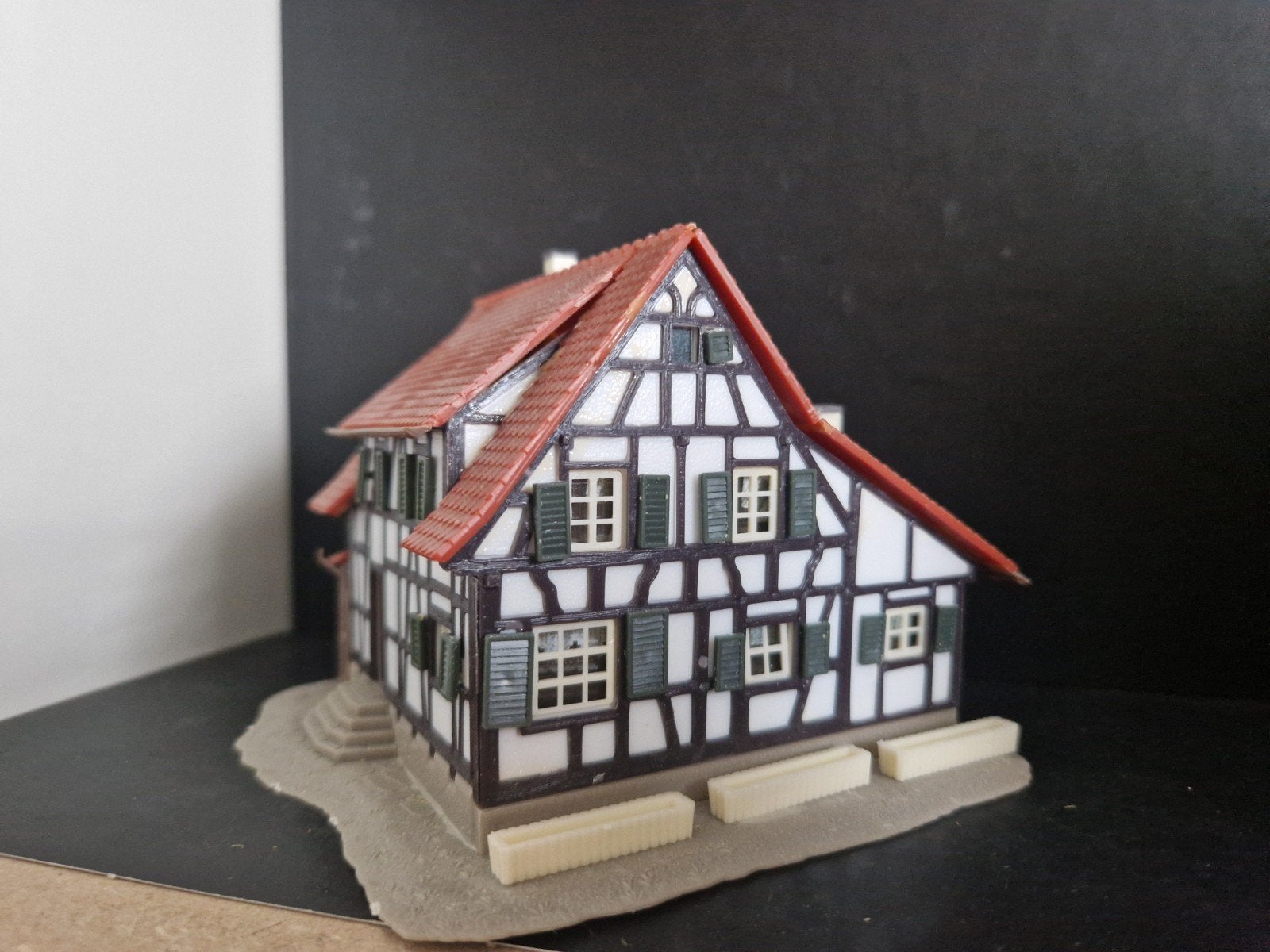 Faller Huisje - Modelbouw Huisje - Diorama, Hobby en Vrije tijd, Ophalen of Verzenden, Gebruikt, Gelijkstroom of Wisselstroom