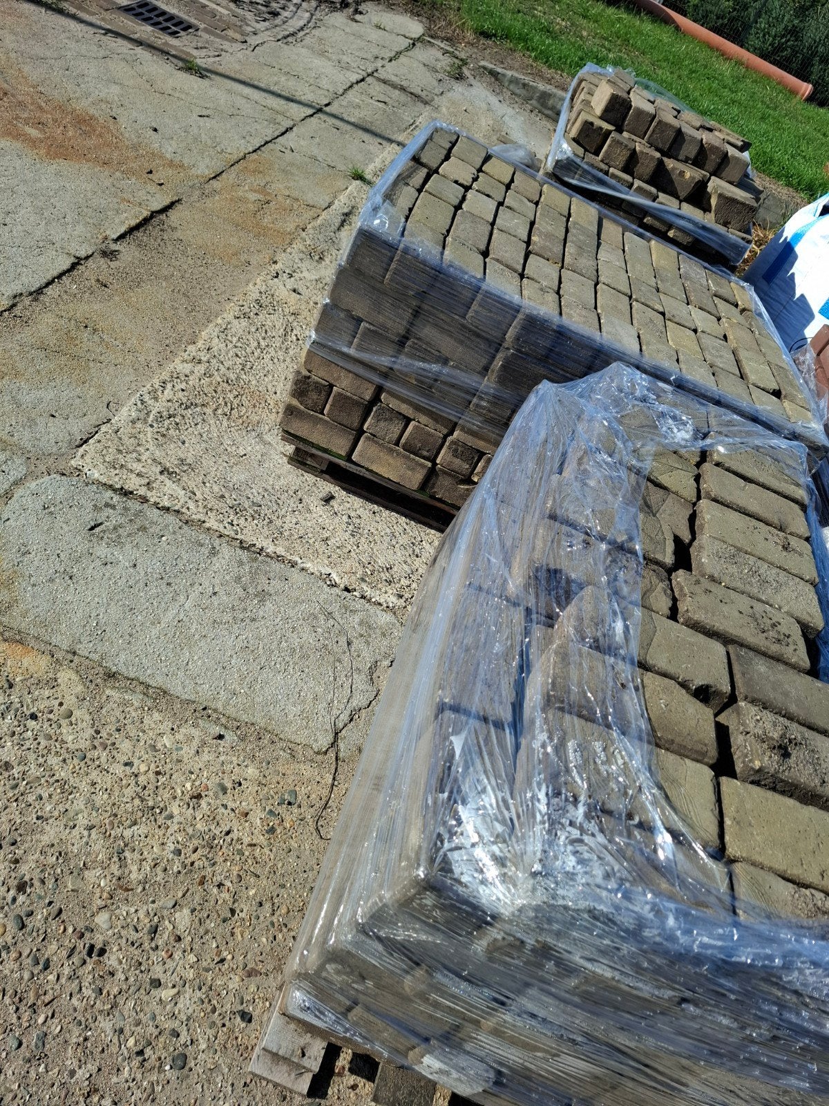 TE KOOP 16,5 M2 GEBAKKEN KLINKERS 10-DUIMERS, Tuin en Terras, Tegels en Klinkers, Ophalen, Gebruikt, Keramiek, Klinkers
