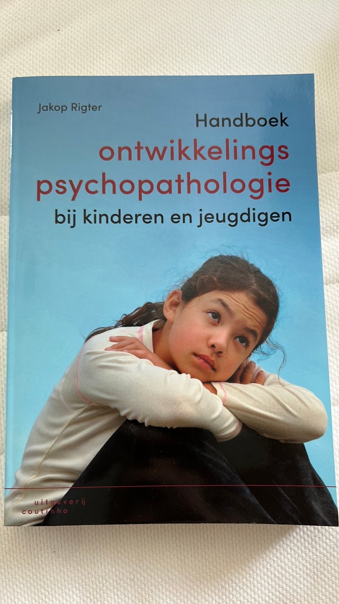 Handboek ontwikkelingspsychopathologie bij kinderen en jeugd, Jakop Rigter, Ophalen of Verzenden, Ontwikkelingspsychologie, Zo goed als nieuw