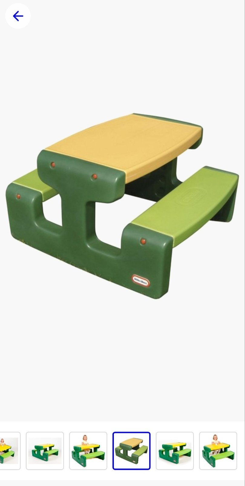 Little Tikes picknicktafel, Tuin en Terras, Ophalen