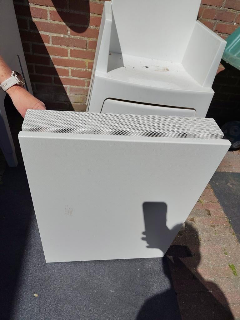 Jaga compacte radiator met thermostaat, wit, Ophalen, 30 tot 80 cm, Gebruikt, Radiator
