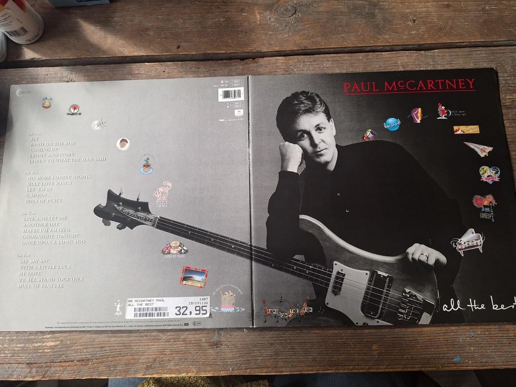 Paul McCartney - All the Best! Dubbel-LP 1987 7485081, Dubbel-LP, Ophalen of Verzenden, Gebruikt, 12 inch