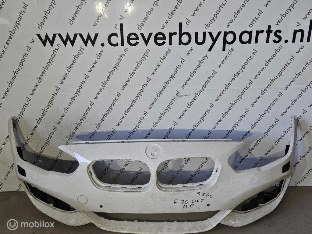 Voorbumper origineel BMW 1-serie F20 LCI ('15->) 51118060238, Gebruikt, Voor, Ophalen of Verzenden, Bumper