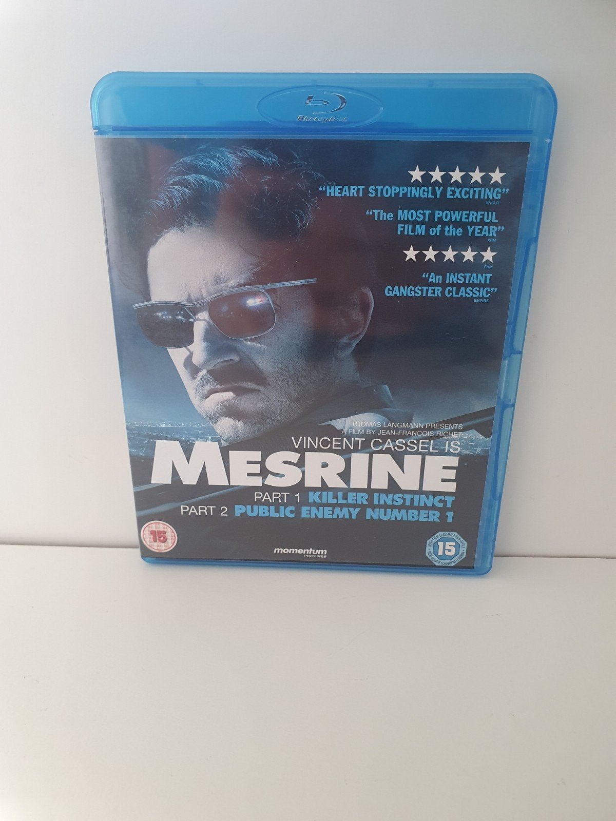Mesrine Part 1 & Part 2, Blu-Ray, zo goed als nieuw., Inclusief extra's, Film, Actie, Engels