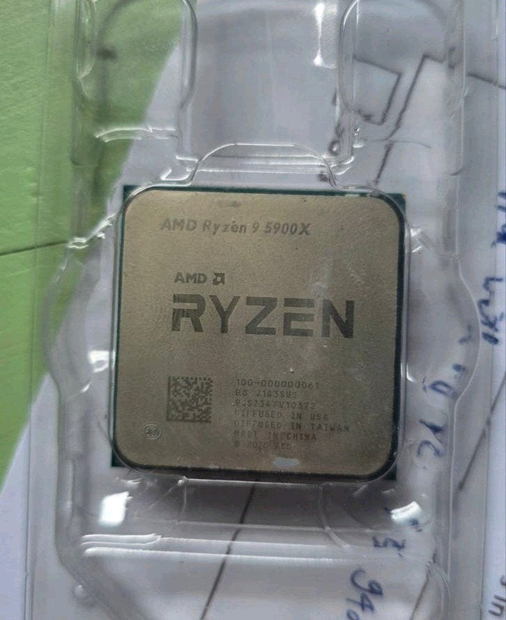 AMD Ryzen 9 5900x, Computers en Software, Processors, Ophalen of Verzenden, Zo goed als nieuw, AMD Ryzen 9, 12-core