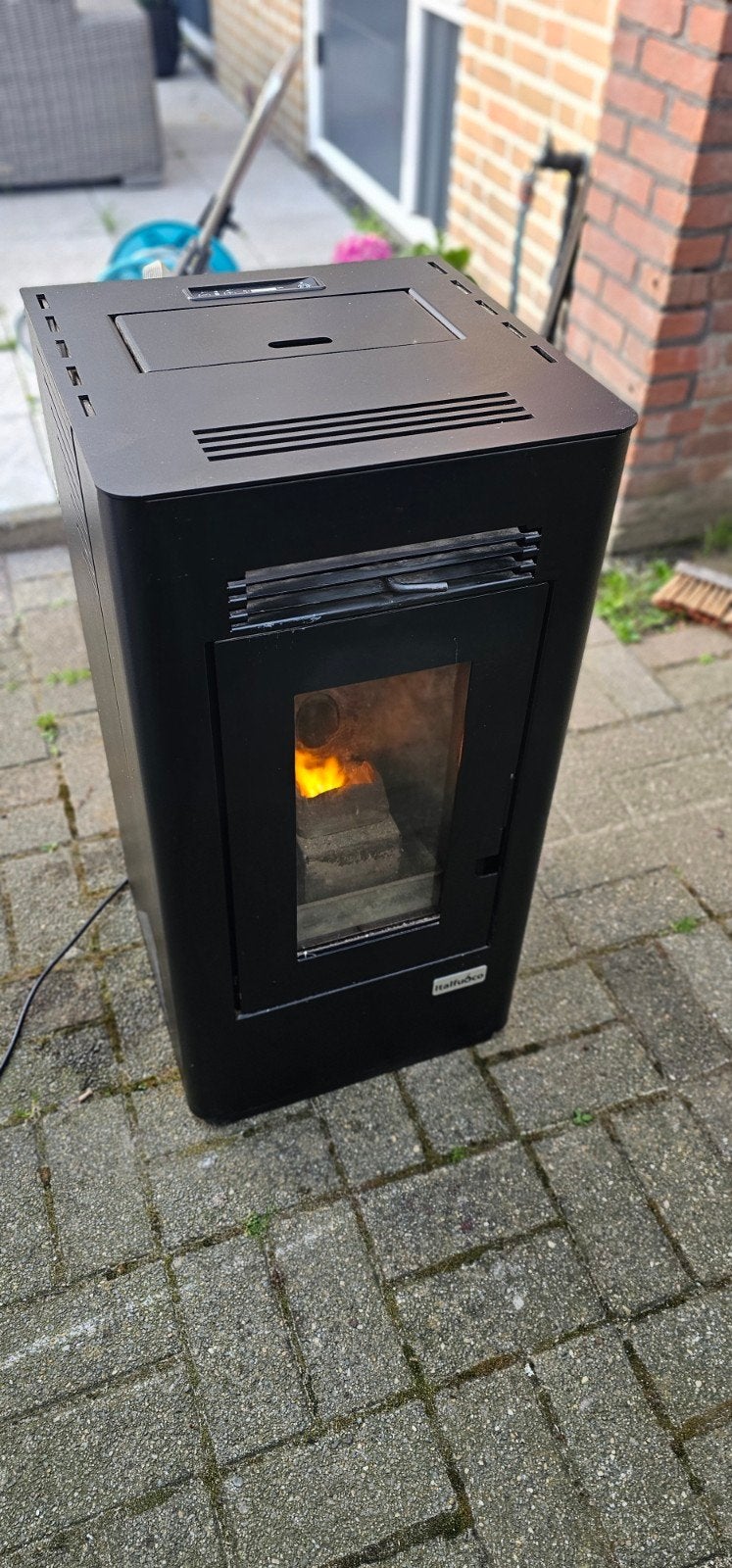 Pelletkachel 6kW - Werkend te zien, Ophalen of Verzenden