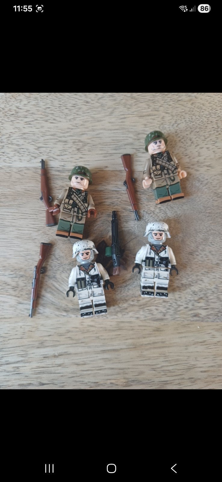 winter bundel duitse en amerikaanse soldaten, Verzenden, Landmacht, Amerika, Miniatuur of Beeldje