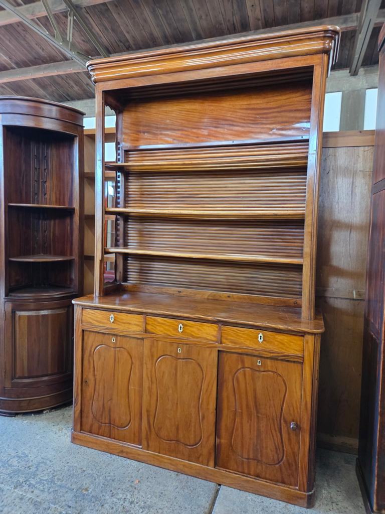 Prachtige boekenkast ~ servieskast ~ buffetkast ~ wandkast, Antiek en Kunst, Ophalen