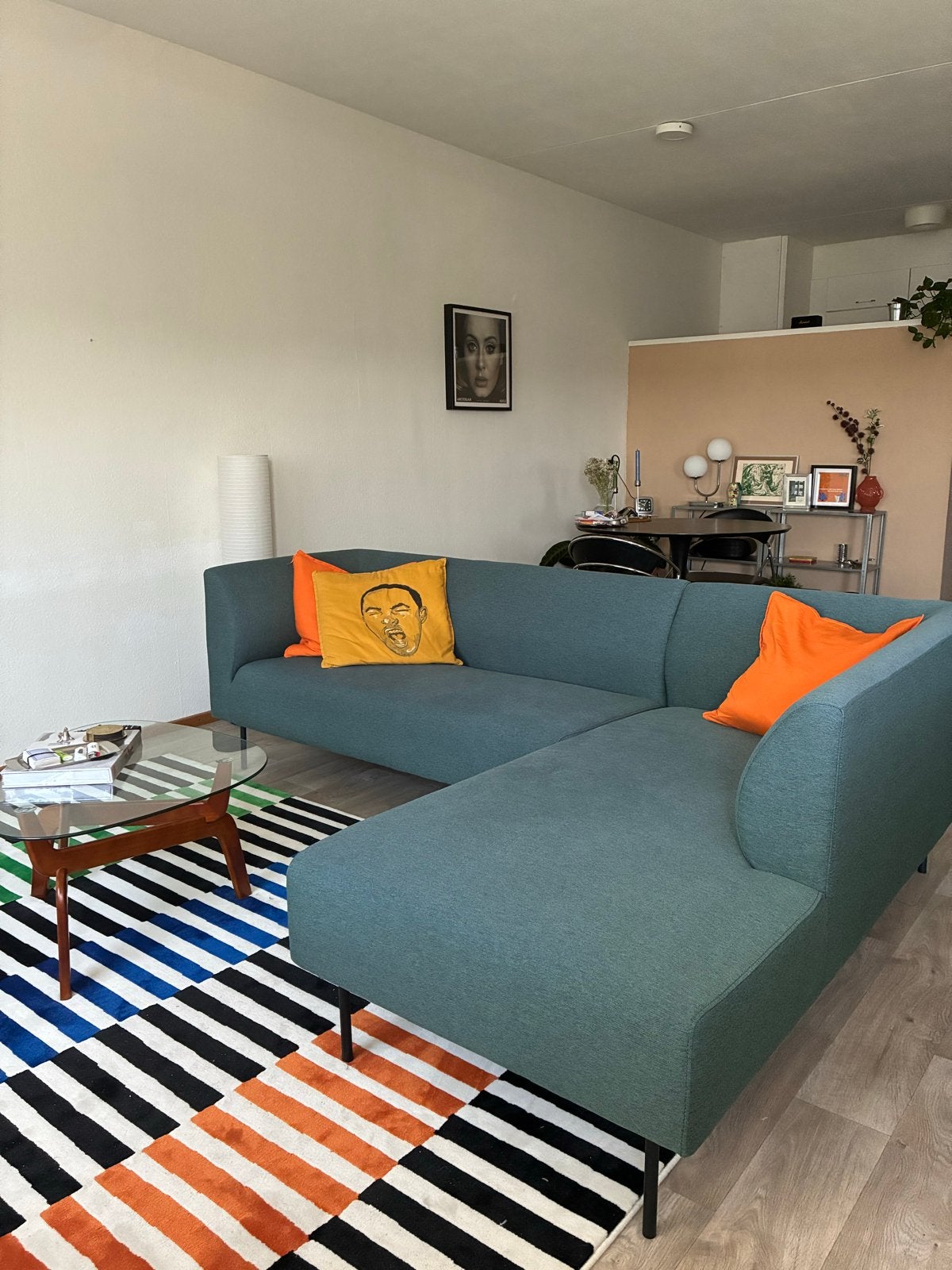 Moderne Hoekbank - Jysk, Ophalen, Gebruikt, Stof, Modern