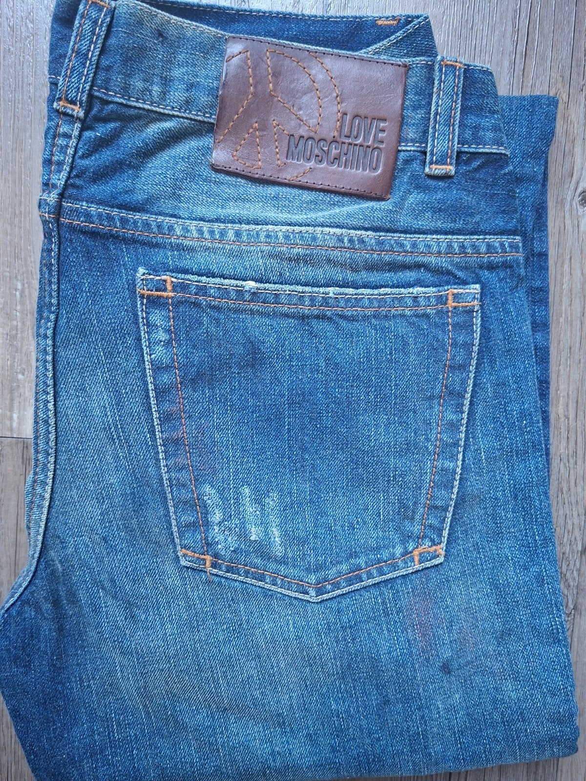 MOSCHINO jeans maat W32 L34, Moschino, Blauw, Nieuw, W32 (confectie 46) of kleiner