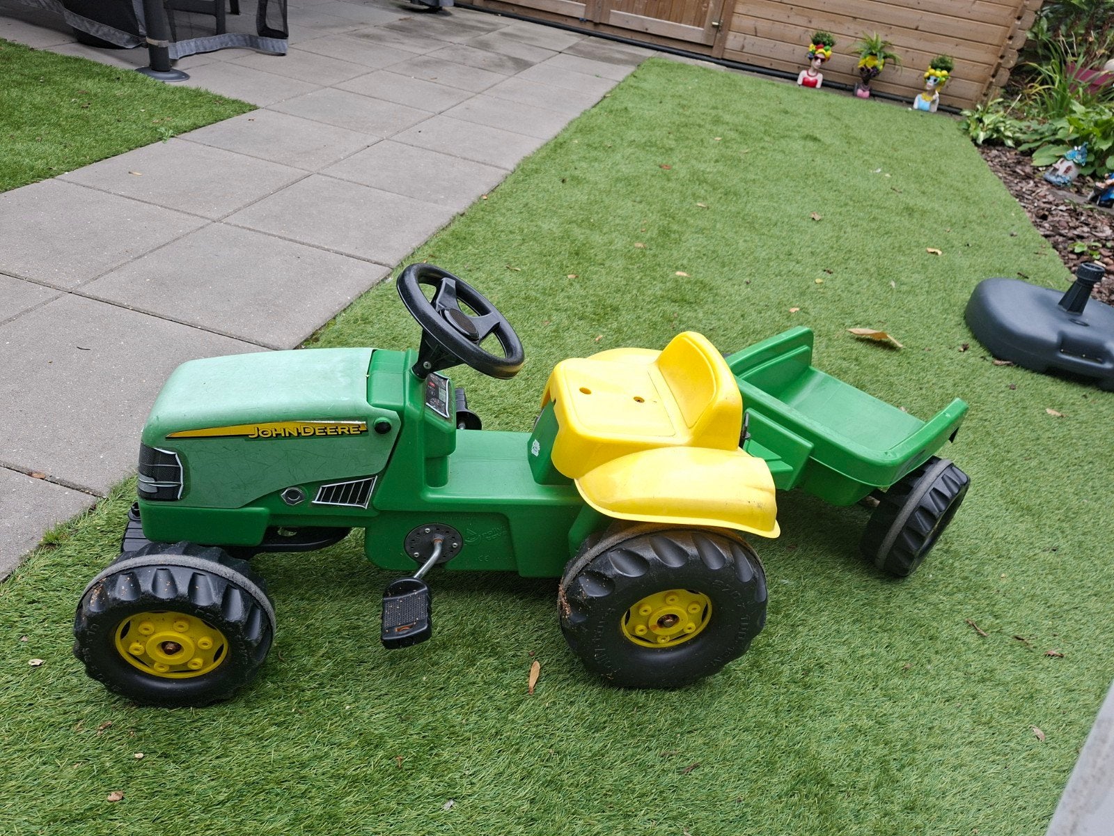 john deere skelter, Kinderen en Baby's, Speelgoed | Buiten | Skelters, Ophalen, Gebruikt, Overige merken