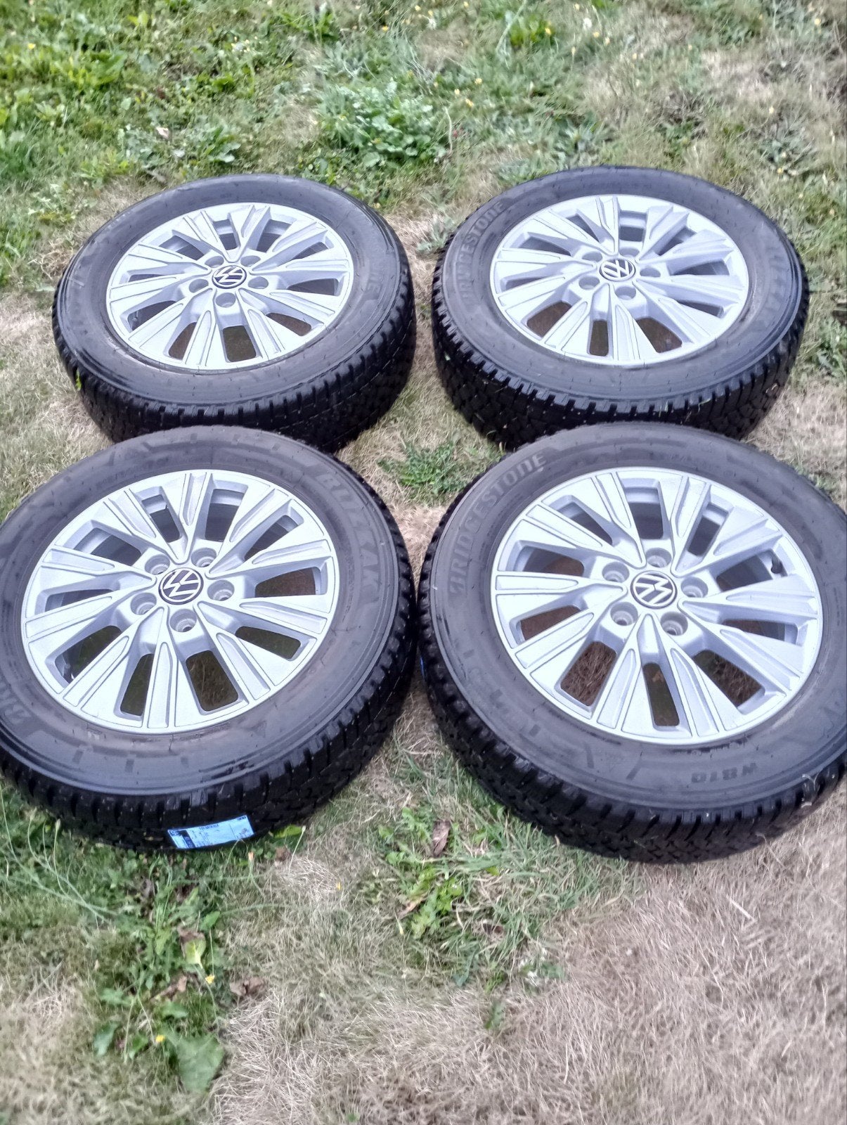 Org. 17 inch VW Transporter LM velgen T5 T6 7T0601025A, Banden en Velgen, 17 inch, Bestelwagen, Gebruikt