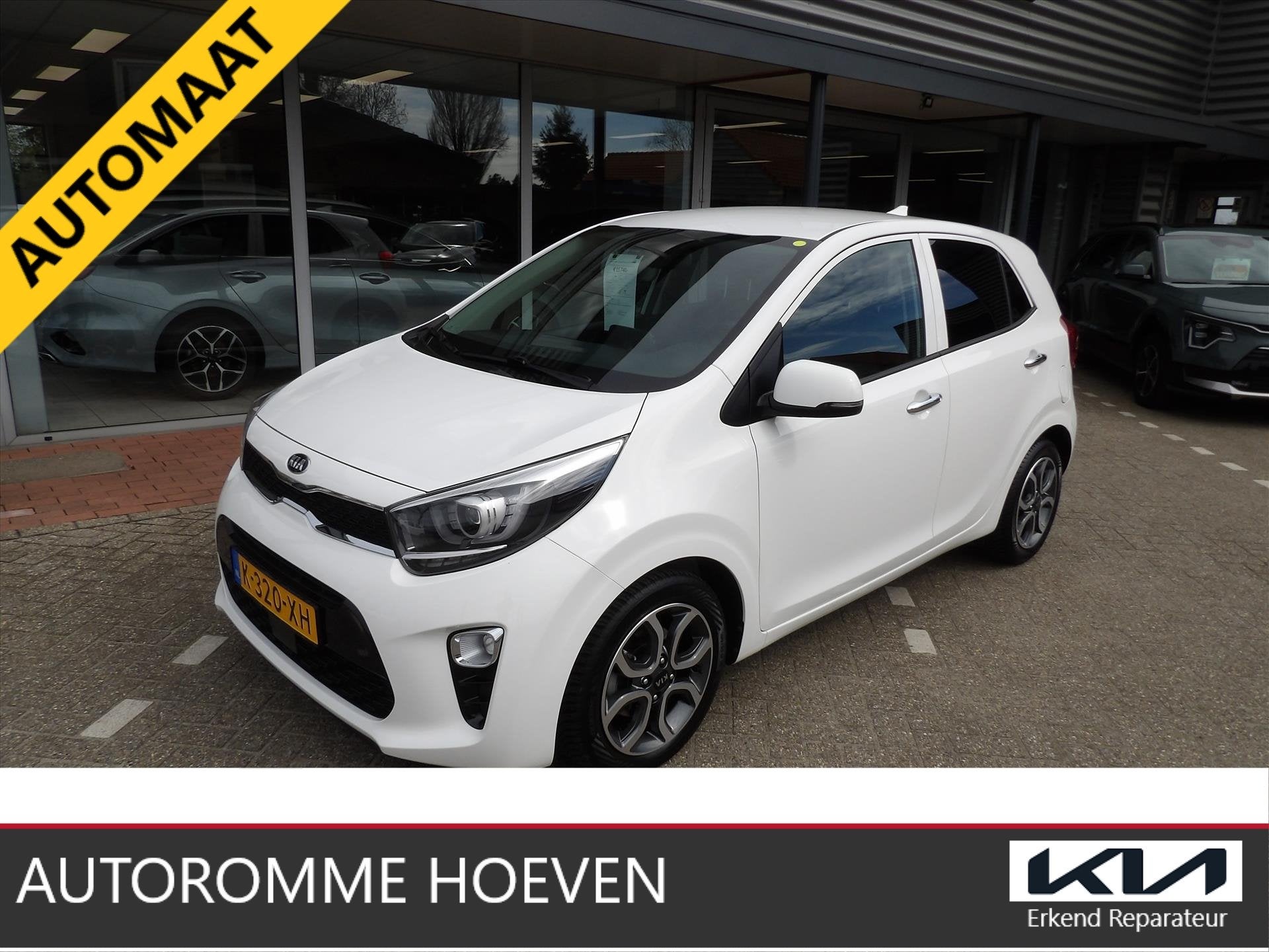 KIA Picanto 1.0 AUTOMAAT DynamicPlusLine Org. Ned., 877 kg, Stof, Gebruikt, 4 stoelen